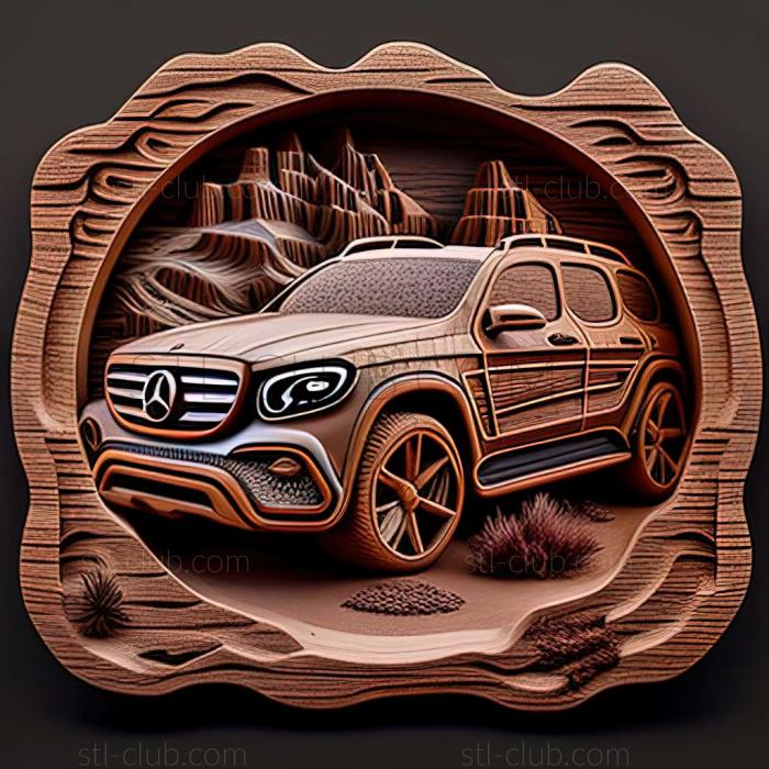 3D мадэль Mercedes Benz X166 (STL)